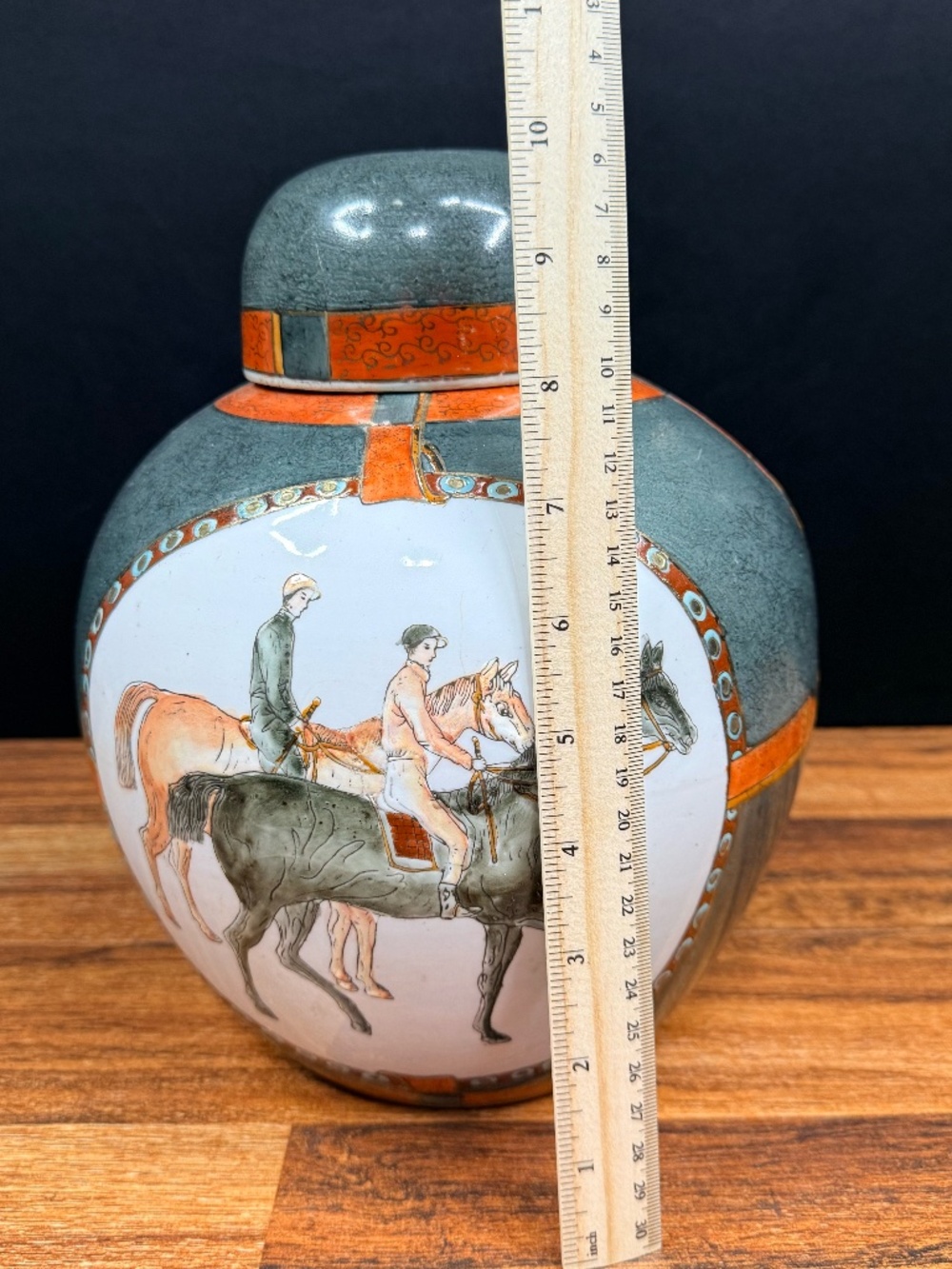 Equestrian Ginger Jar - Picture 10 of 16